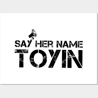 say her name toyin,toyin salu, Posters and Art